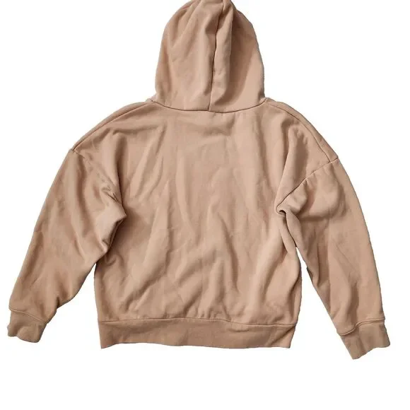 Fabletics Women’s Hoodie – Size Small, Pink Salmon Fleece-Lined Sweatshirt - Picture 6 of 6